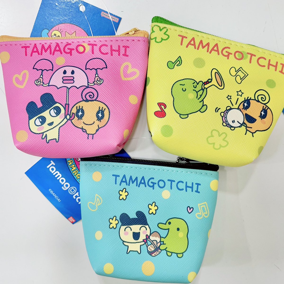 ❛ 다마고치 pvc 파우치 ❜ 다마고치 코인 파우치가 입고 되었습니다 〰️👛 메메치 쿠치파치 마메치 3종이에요 ❕ 앞면 뒷면 다  귀여워요 ミ☆ #다마고치