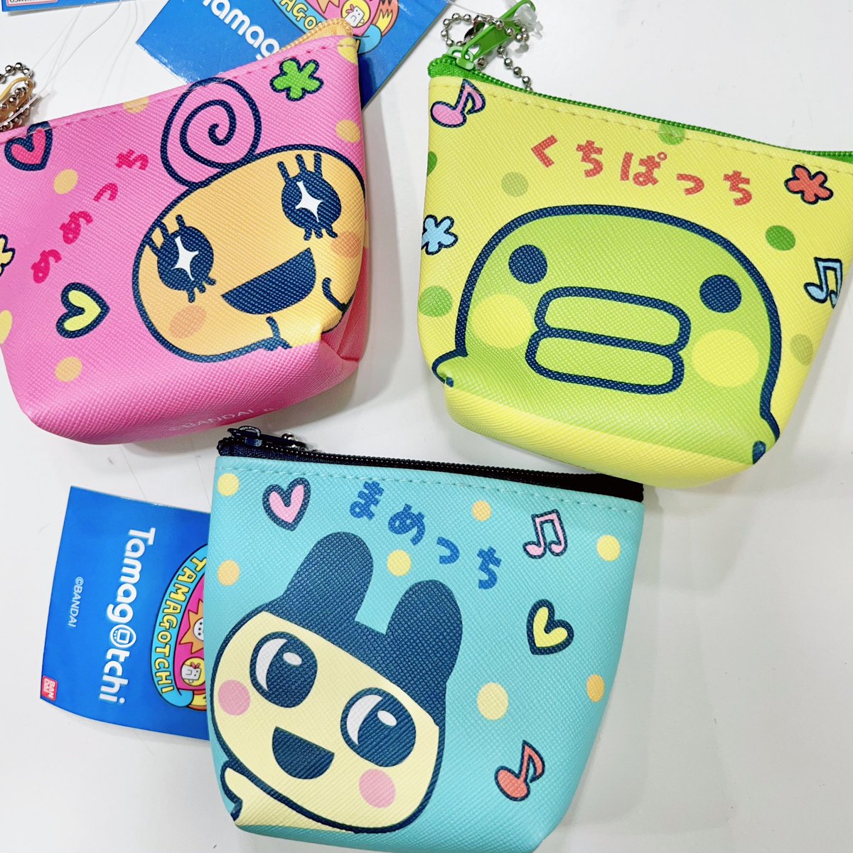 ❛ 다마고치 pvc 파우치 ❜ 다마고치 코인 파우치가 입고 되었습니다 〰️👛 메메치 쿠치파치 마메치 3종이에요 ❕ 앞면 뒷면 다  귀여워요 ミ☆ #다마고치