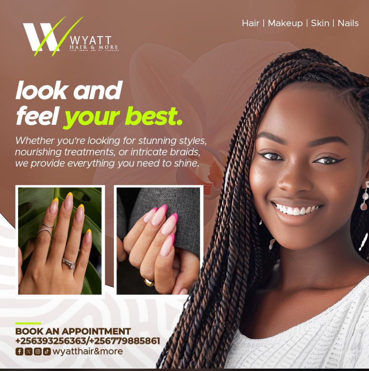Umutoni_JG's tweet photo. Take your confidence to a whole new level. 
Wyatt Hair &amp; more.
📍 Naalya -opposite SPENA. 
Book now and experience the magic. https://t.co/iSvdcSFBQp
