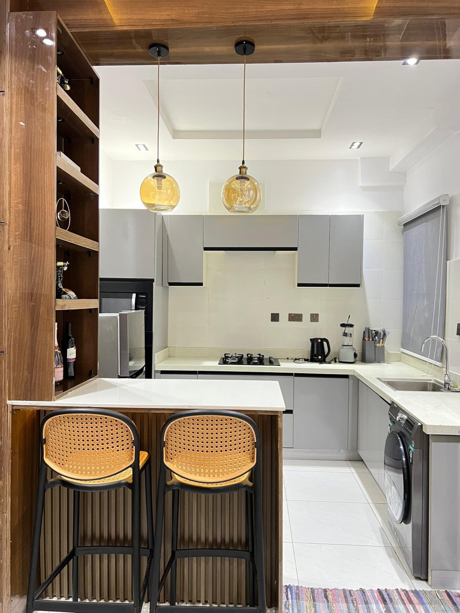 YanfeHomes's tweet photo. A Brand New One Bedroom Apartment. 

Location - Ikate, Lekki. 

Minimum Stay - Two Nights. 
Number of Guests: 2 People 

Features; 
Swimming Pool 
Gym
Elevator 
Ps5
Washing Machine 
Smart-lock https://t.co/GIlL6Z5Nnn