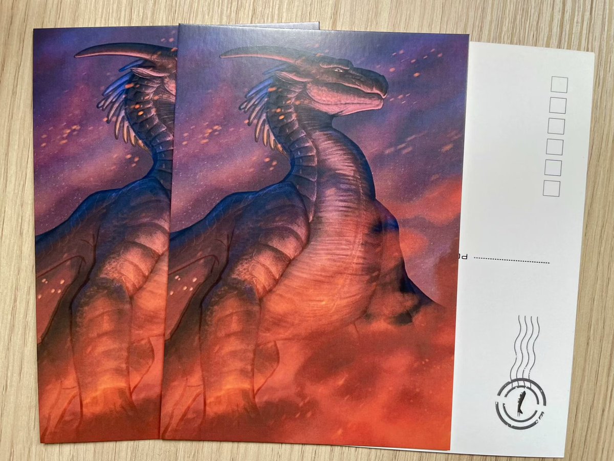 catherine10317's tweet photo. 🌋Morrowseer🌋

Work from November 2023
Used this pic to make postcards this year!

#wingsoffire #wingsoffireart #dragon #digitalarts https://t.co/VRdXnNaS5z