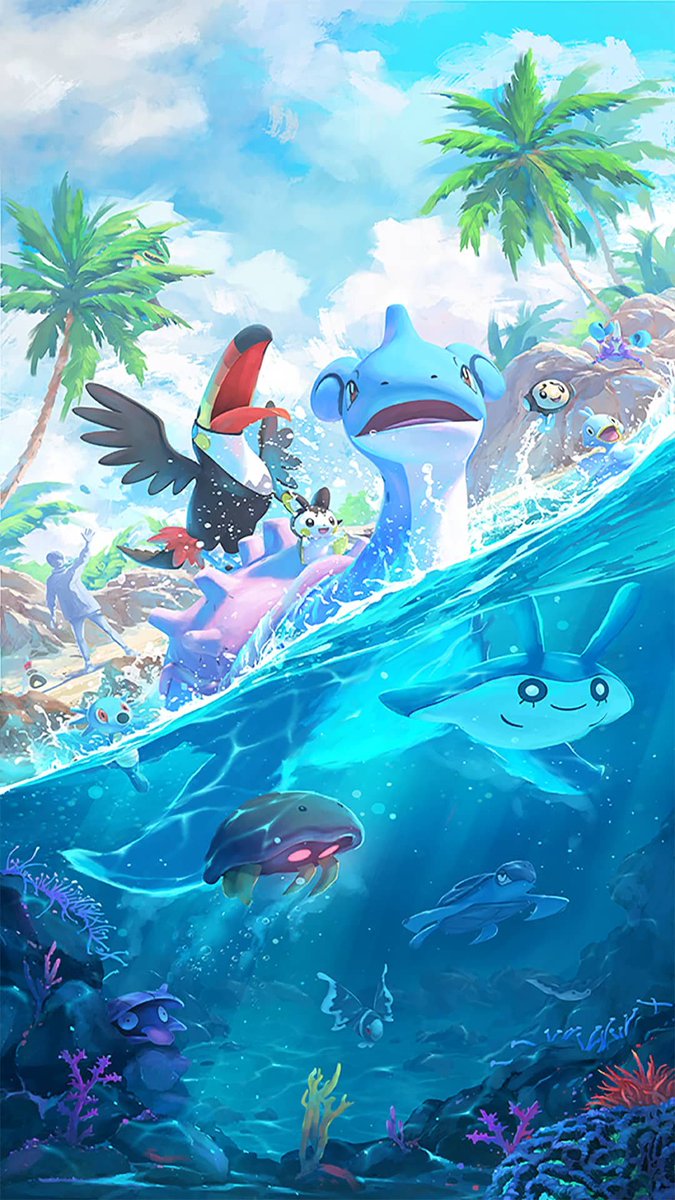 🌟 Excited for the Season of Shared Skies in #PokemonGO! The new loading screen by Akari Sora is amazing—so colorful, detailed, and full of summer energy! 🌞🎨 What do you guys think about it?  
#SeasonOfSharedSkies #GamingCommunity #SummerVibes #Artwork #pokemon #news 🎮✨