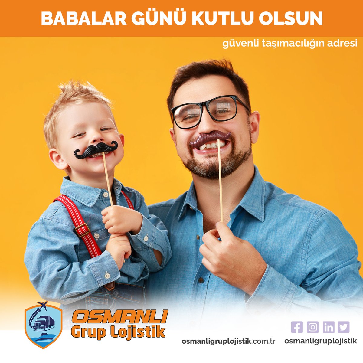 Babalar Günü kutlu olsun!

📍Ankara
▶ osmanligruplojistik.com.tr

#konteyner #transport #lojistik #karayolu #havayolu #denizyolu #trenyolu #mersin #gebze #yılport #liman #kocaeli #evyap #dpworld #ankara #gümrük #depolama