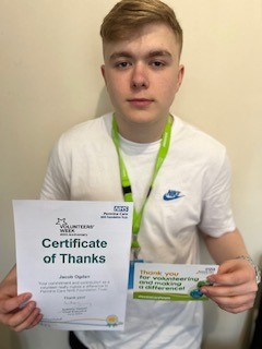 Jacob is one of our fantastic Patient Experience Volunteers. He helps services to gather feedback from people accessing our services. Thanks Jacob!
<a href="/PennineCareNHS/">Pennine Care NHS FT</a> #VolunteersWeek <a href="/KirstiePcnhs/">Kirstie PCNHS Volunteering 💙</a>