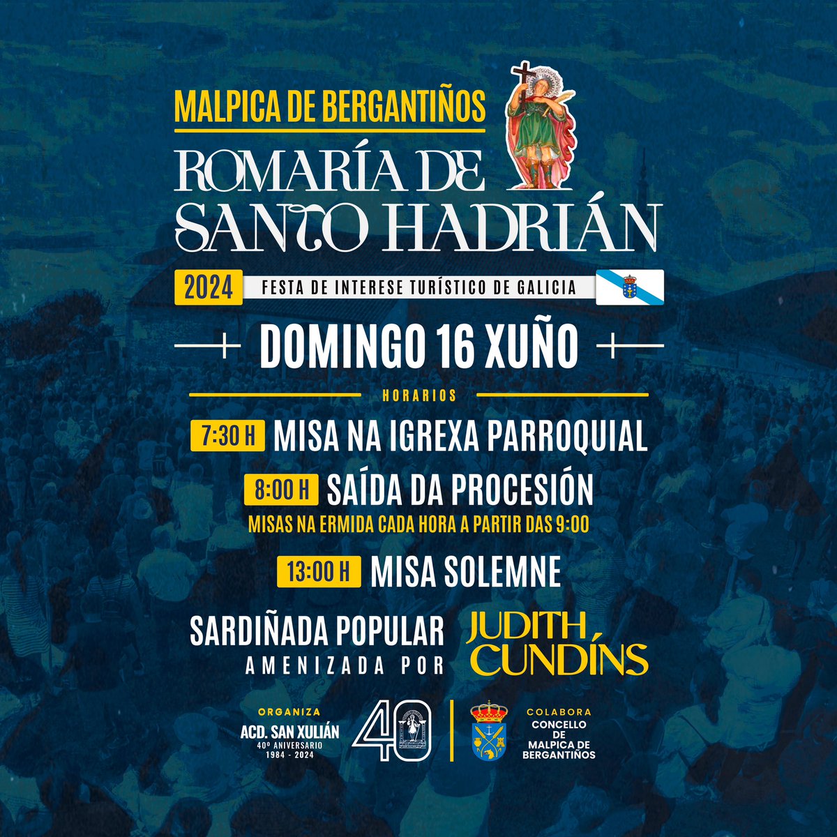 Romaría de Santo Hadrián 2024