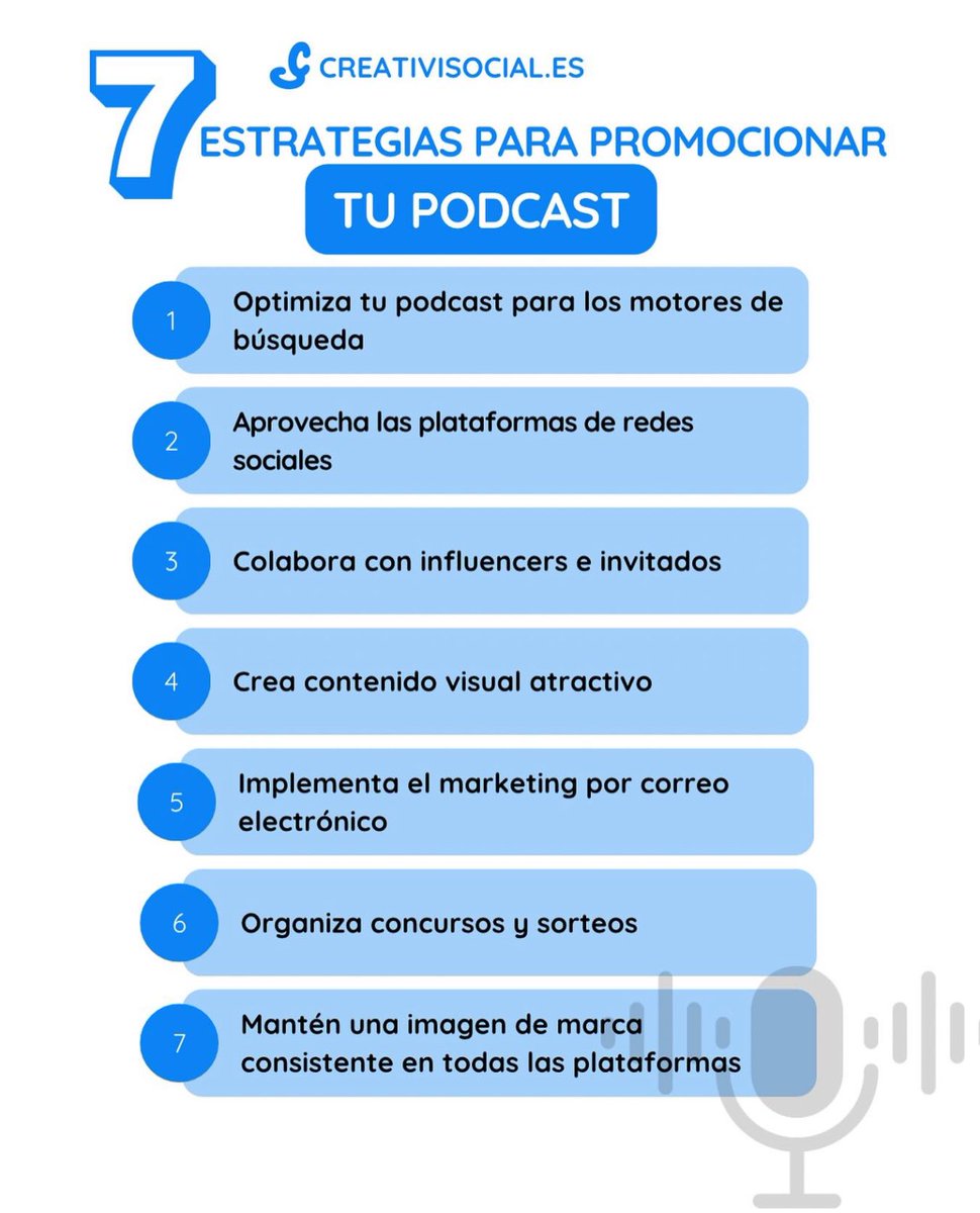 _Creativisocial's tweet photo. Los podcasts se han convertido en un medio poderoso para compartir historias, conocimientos y entretenimiento. 

Sin embargo, crear un podcast exitoso va más allá de simplemente grabar contenido atractivo; también implica promoción estratégica para llegar a una audiencia + amplia https://t.co/2geAOdADkF