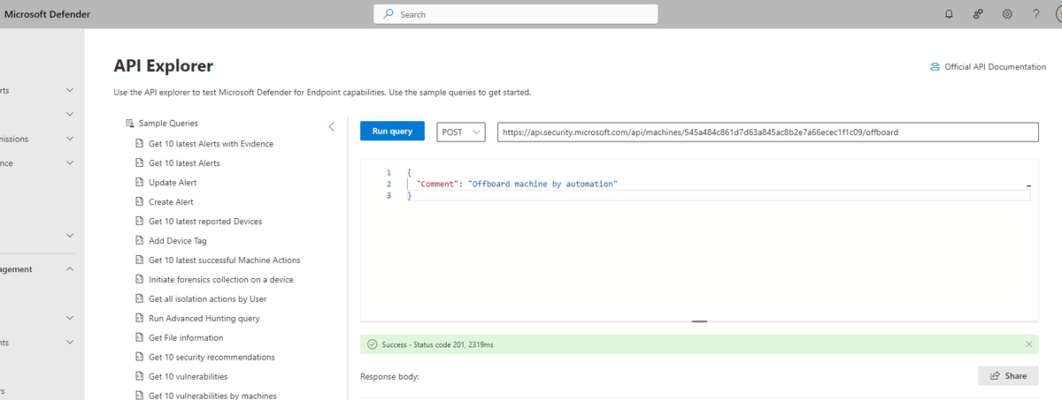 matthewcoombe's tweet photo. @shadow_pixel @NathanMcNulty Looks like this works as expected using API Explorer 👍 https://t.co/DpaHfdRbP1