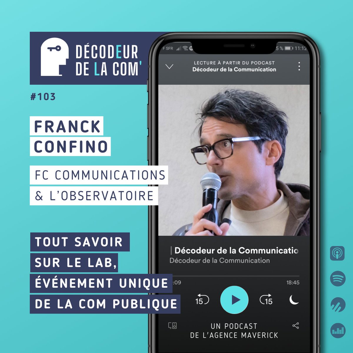 Décodeur de la Communication (@decodeurdelacom) on Twitter photo Écoutez <a href="/franckconfino/">Franck Confino</a> ds cet épisode du Décodeur pour tout savoir sur Le Lab, THE événement de la #compublique qui a lieu le 14 juin.
L'épisode : podcasts.apple.com/fr/podcast/tou…
#decodeurdelacom #podcast #communication #evenementiel #lelab Écoutez <a href="/franckconfino/">Franck Confino</a> ds cet épisode du Décodeur pour tout savoir sur Le Lab, THE événement de la #compublique qui a lieu le 14 juin.
L'épisode : podcasts.apple.com/fr/podcast/tou…
#decodeurdelacom #podcast #communication #evenementiel #lelab