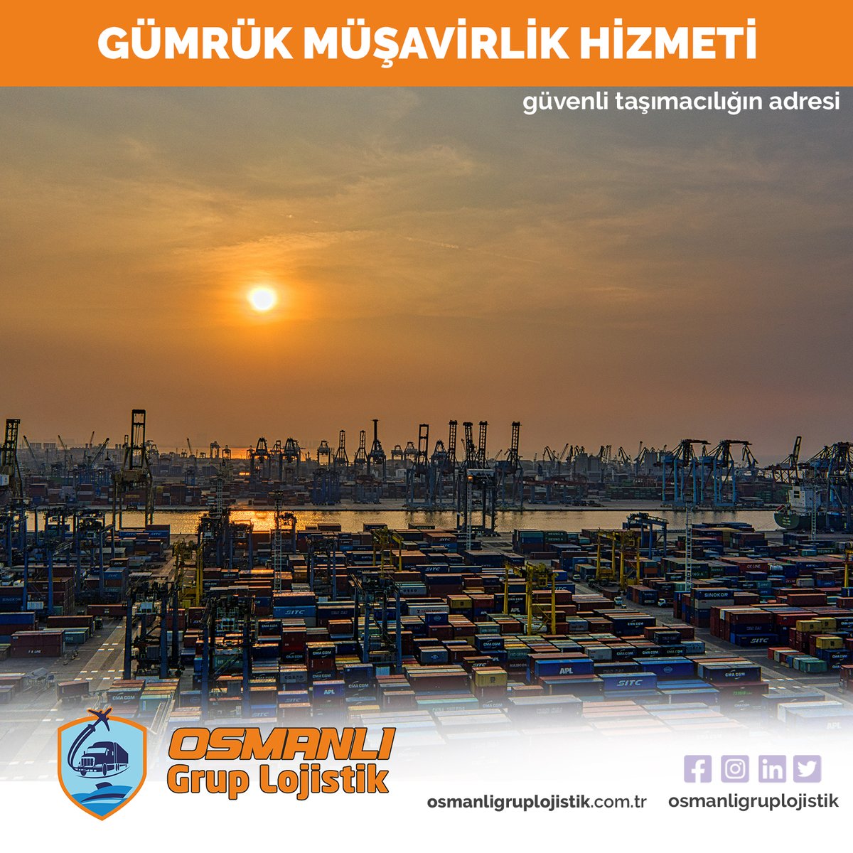 Gümrük müşavirliği hizmetleri nelerdir?
- Faturanın Düzenlenmesi.
- Gümrük Beyannamesi Tanzimi.
- İhracatçı Birlikleri Tasdiki.
- Gümrük Beyannamelerinin Kapatılışı.
- Geçici Çıkışlarda Süre Takibi.
- Evrak Teslimatı.
- İthalat Gümrüklemesi Hizmet İçeriği.

📍Ankara