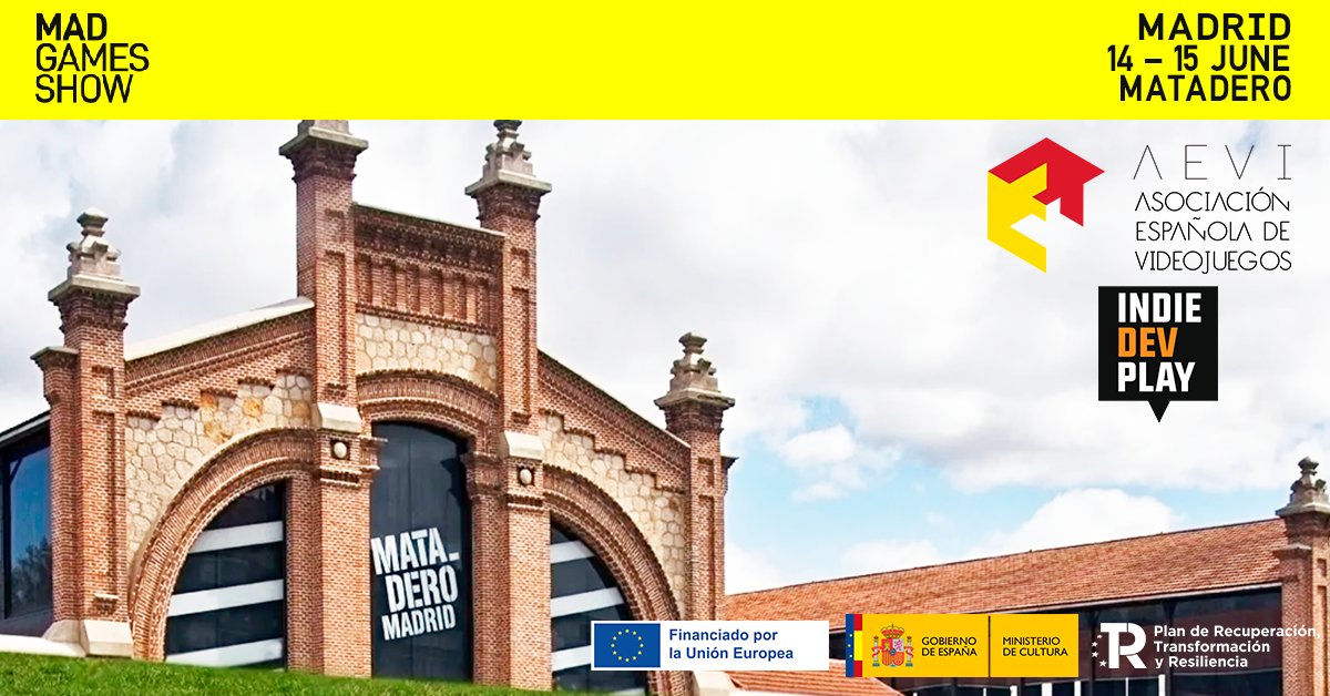 IndieDevDay (@indiedevday) on Twitter photo ¿Quieres conocer más sobre <a href="/MadGamesShow/">MadGamesShow</a> ?
Hemos actualizado la web para que conozcas mas del evento.
madgamesshow.com ya está disponible 👏
Agradecimiento eterno a <a href="/Madriguera_lgbt/">La Madriguera LGBT+</a> y <a href="/gdc_charlas/">Gente Dando Charlas</a> por su ayuda para configurar un calendario de contenidos espectacular 🫂 ¿Quieres conocer más sobre <a href="/MadGamesShow/">MadGamesShow</a> ?
Hemos actualizado la web para que conozcas mas del evento.
madgamesshow.com ya está disponible 👏
Agradecimiento eterno a <a href="/Madriguera_lgbt/">La Madriguera LGBT+</a> y <a href="/gdc_charlas/">Gente Dando Charlas</a> por su ayuda para configurar un calendario de contenidos espectacular 🫂