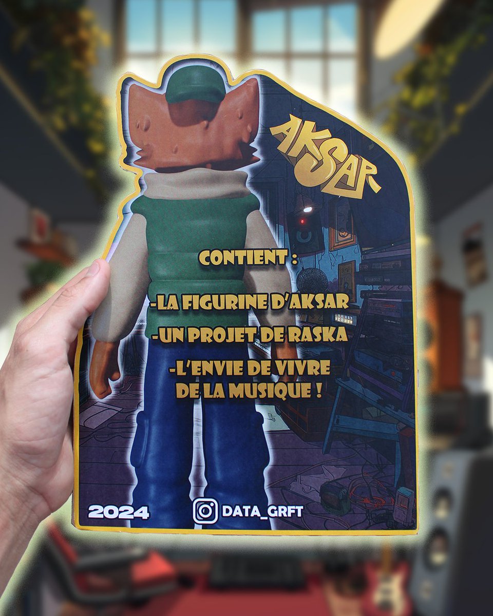 Data_grft's tweet photo. 😼 La Figurine d'AKSAR 📀
@Raska_yt #aksar https://t.co/DGn87HHe3O