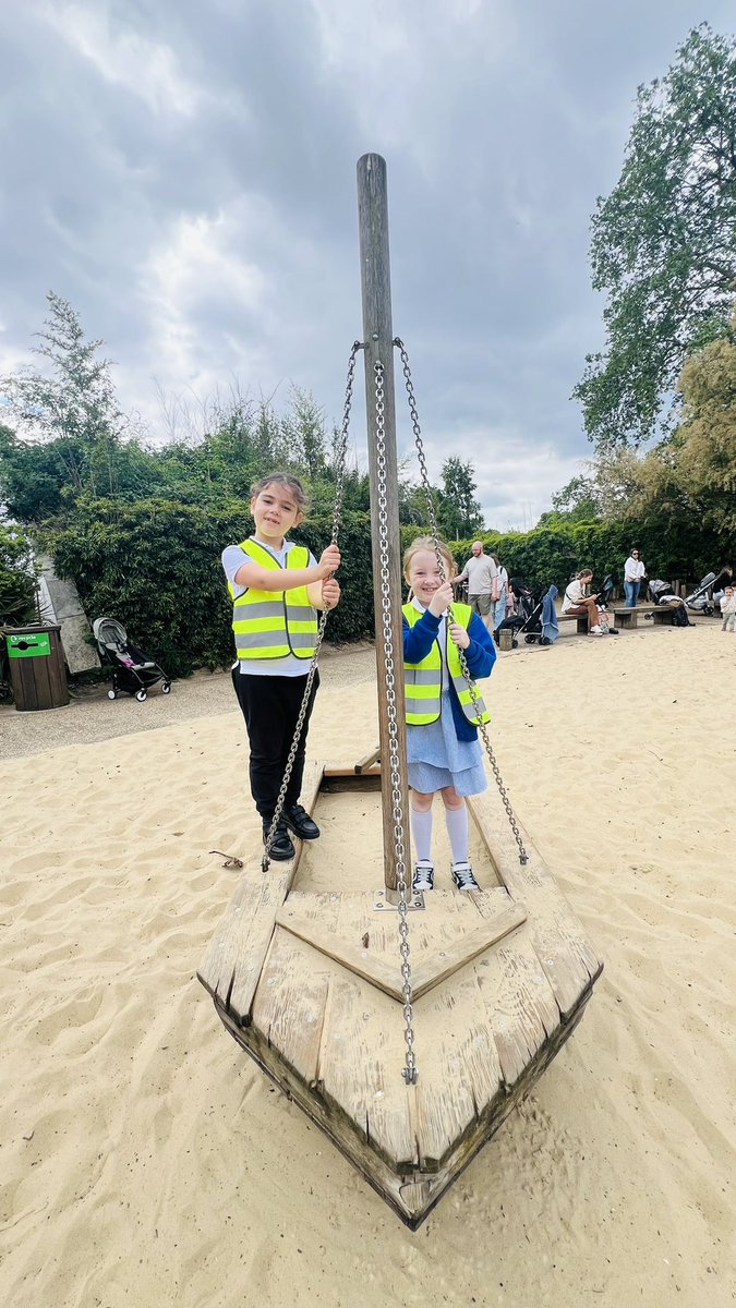 CJ_Year2's tweet photo. Cherry Tree Class trip to Hyde Park and The Princess Diana Memorial Playground continued… https://t.co/oN6fO1DRS3