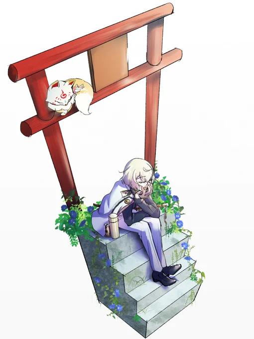 朝の当番 