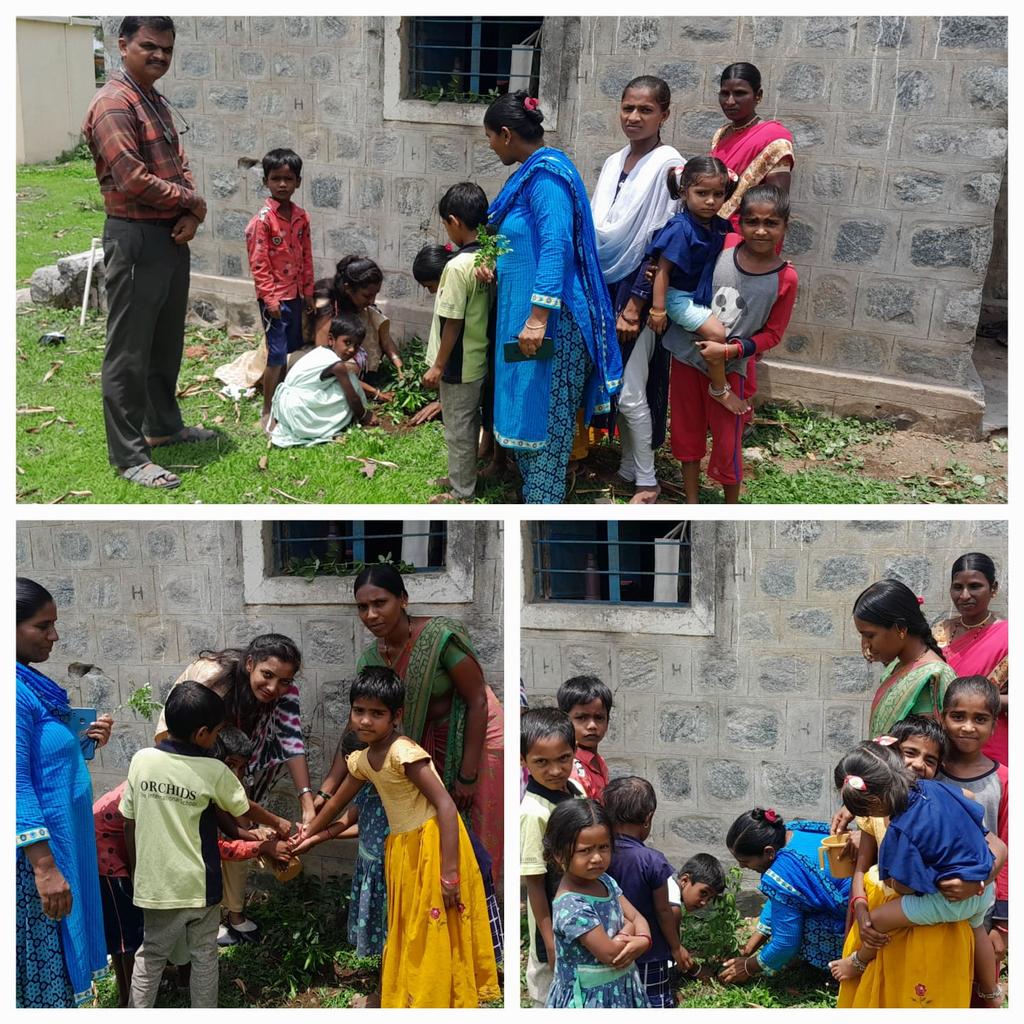 Drrohini16's tweet photo. Theme:-Land Restoration, Desertification, and Drought Resilience 2024
Celebrating World Environment Day2024 with little KIDS at the Anganwadi center, alongside our dedicated AWC teachernhelper #WorldEnvironmentDay2024 #EcoFriendlyKids.
#Our land Our future.
#GenerationRestoration https://t.co/cmXqnRjR9b