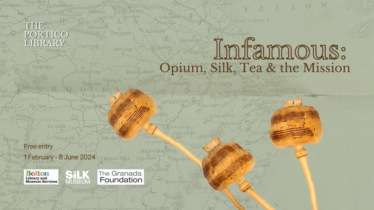 Calling history #teachers and anyone interested in our exhibition Infamous, we have now added new Key Stage 3 Resources as well as a PDF version of the the catalogue online.

These connect Manchester’s social #history &amp; the Industrial Revolution with the Opium War 1839-1842 in