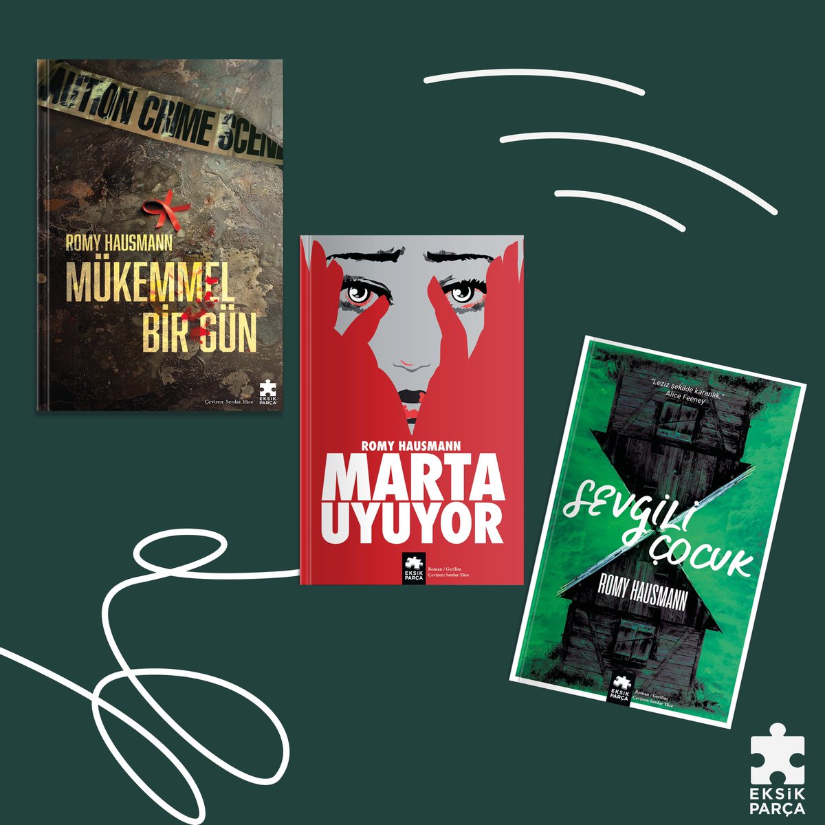 eksikparcayayin's tweet image. “Romy Hausmann Almanya’nın en iyi gerilim yazarlarından biri.” The Sunday Times

“Sevgili Çocuk”un yazarı Romy Hausmann’dan suç ve kefaretle yoğrulmuş, elinizden bırakamayacağınız gerilim romanları…

🔎 eksikparca.com
#eksikparçayayınları #romyhausmann