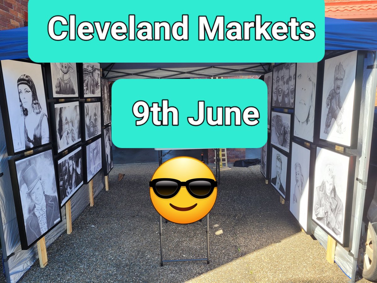 Catch me at @clevelandmarkets Markets this weekend.

Excited to be getting my art out and about again. Support local art.

#brisbaneartist #clevelandmarkets #portraitartist #popculture #pencilsketch #faceblindartist