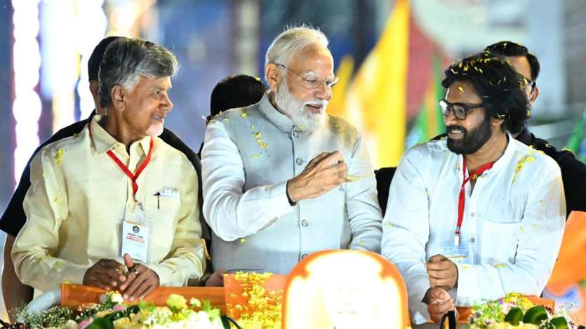 My heartfelt congratulations to <a href="/ncbn/">N Chandrababu Naidu</a> sir, <a href="/PawanKalyan/">Pawan Kalyan</a> sir  on the remarkable landslide victory. Ur collective success signals a new chapter in our political landscape. We look forward to seeing the positive changes and innovative solutions that will emerge from your governance.