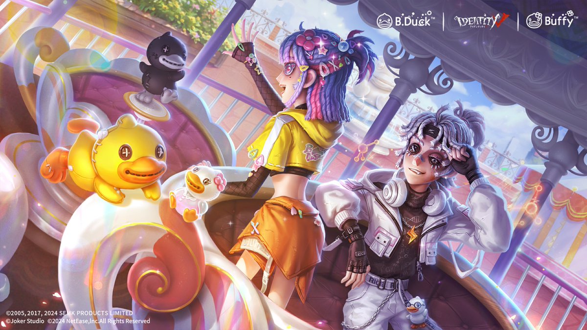 第五人格×B․Duckコラボ第二弾 本日からコラボ開始! 自分の喜びを手に