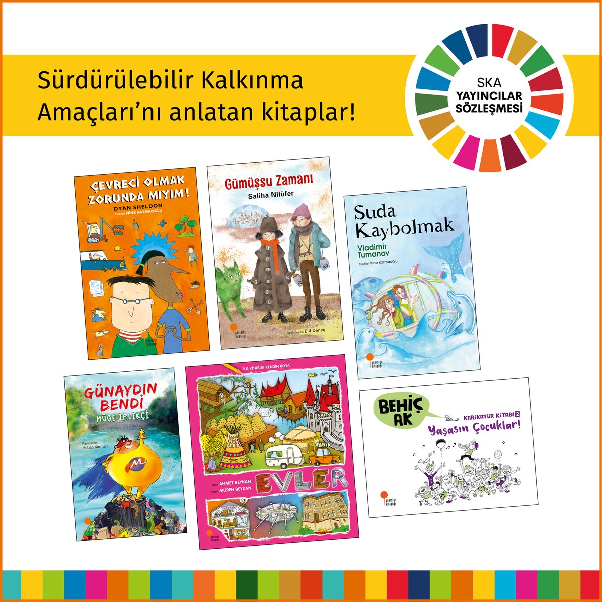 _Gunisigi's tweet photo. Günışığı Kitaplığı, Sürdürülebilir Kalkınma İçin Küresel Amaçlar’ın 13. maddesi olan İKLİM EYLEMİ’ni gerçekleştirmeyi hedefliyor. https://t.co/oFoT8l6Xu5