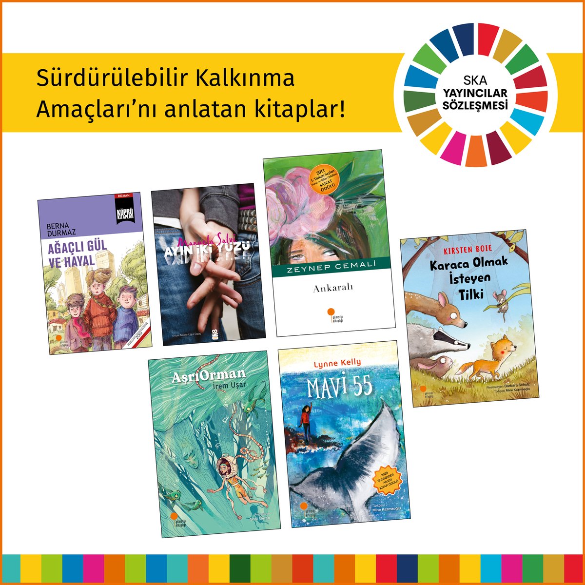 _Gunisigi's tweet photo. Günışığı Kitaplığı, Sürdürülebilir Kalkınma İçin Küresel Amaçlar’ın 13. maddesi olan İKLİM EYLEMİ’ni gerçekleştirmeyi hedefliyor. https://t.co/oFoT8l6Xu5