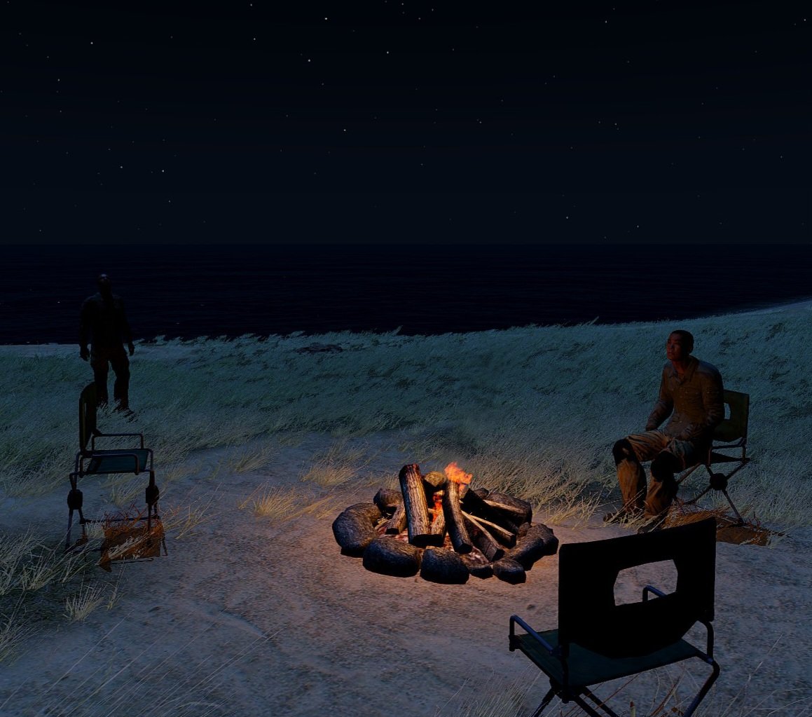 LID_Life_Gaming's tweet photo. Camp fire and field HQ.
#Arma3 #LIDSecuritySolutions #porto https://t.co/9f38T4H4Gw