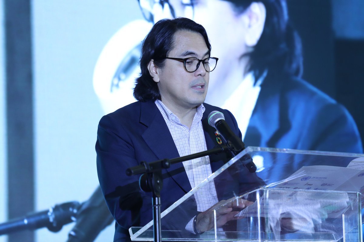 UNPhilippines's tweet image. &quot;In support of 🇵🇭 gov&apos;t, @UNPhilippines is aligning efforts for #SDGAcceleration through the new #CooperationFramework. We&apos;re prioritizing human capital, economic sustainability, &amp;amp; climate action. Let&apos;s make every partnership count!&quot; – John Alikpala, during #PCNC25 Gen Assembly