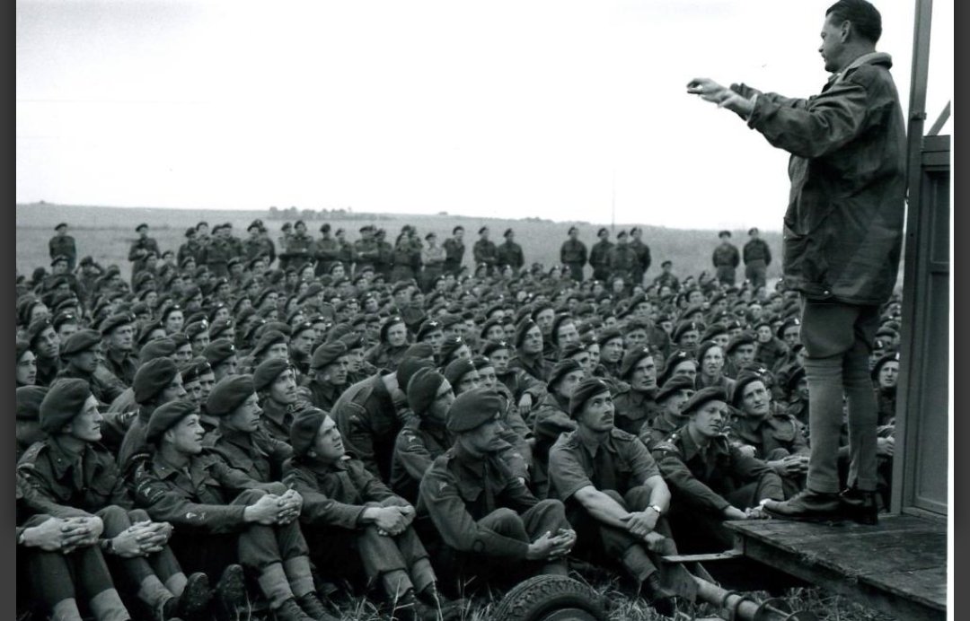 On the eve of battle, 80 years ago. Operation Overlord was about to begin. The vanguard.

They dropped from the flak filled skies, 7,000 highly trained troops of the British 6th Airborne Division paved the way for the liberation of Europe. 

Surrounded and vastly outnumbered,
