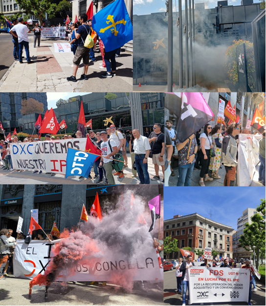Hilo con la crónica del sexto día de #HuelgaDXC:
La huelga aprieta: Apoyo desde Europa y sube la presión.