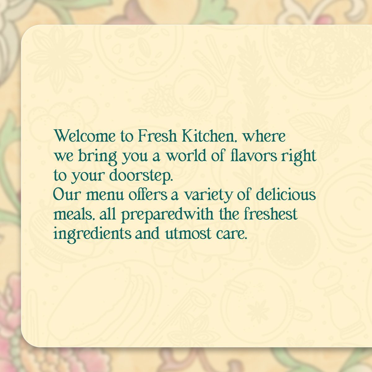 freshkitchenknp's tweet photo. A World on Your Plate! Fresh Kitchen brings you a taste of global flavors, delivered straight to your doorstep. Made with the freshest ingredients and utmost care. π
For call & Order π€: 9335-177-701
.
.
.
.
.
#TheFreshKitchen #FreshKitchen #GlobalEats #DeliveryDelight #Food https://t.co/JeVm6XgPbF