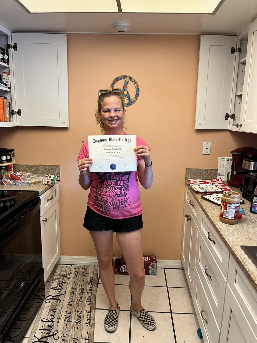 My Associates Degree from Daytona State College 👏