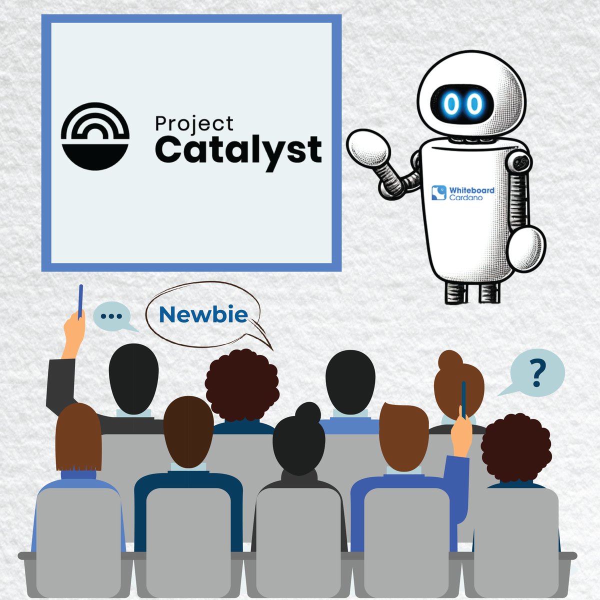 Cardano_WB's tweet photo. ๐ค Our AI bot chat will answer questions and guide newbies through the #CatalystProject step by step. Always available, it ensures no one feels alone or waits for answers. With our videos and learning materials, newbies stay active and enjoy a smooth learning experience. #Cardano https://t.co/OLqZxZGHmJ