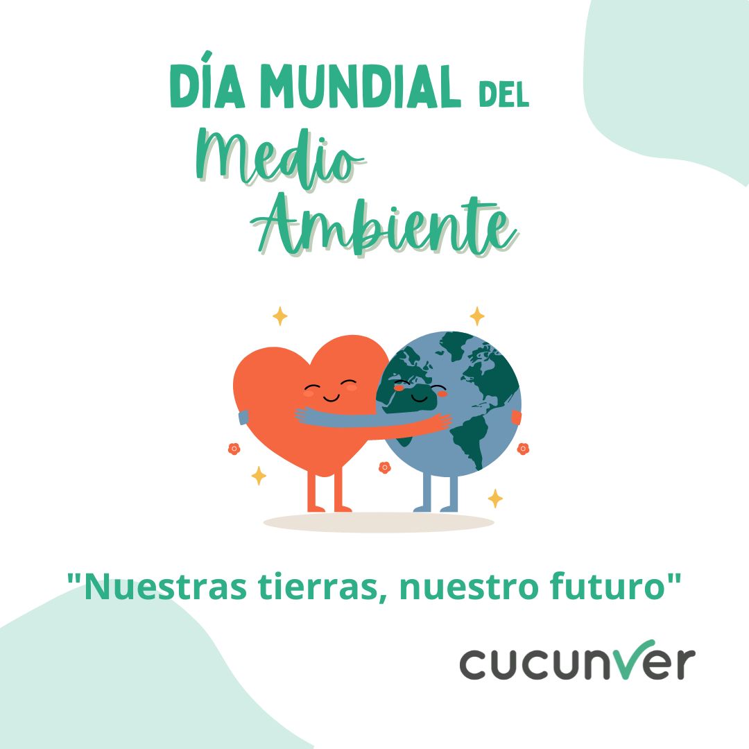 📅 "Día Mundial del Medio Ambiente" -" Nuestras tierras, nuestro futuro" es el lema de este 2024 y que se centra en restauración de tierras, la desertificación y la resiliencia a la sequía.

#DiaMundialdelMedioAmbiente #cucunver