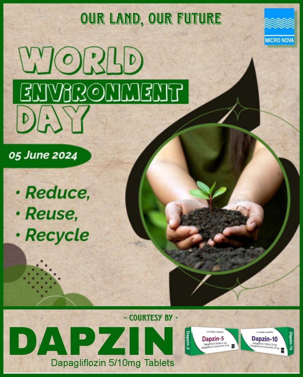 RohitSi03419017's tweet image. #OurLandOurFuture 
Restoration, Desertification and Drought Resilience
Happy World Environment Day
@UNEP @UN @WHONigeria 
#DAPZIN #WINEveryday