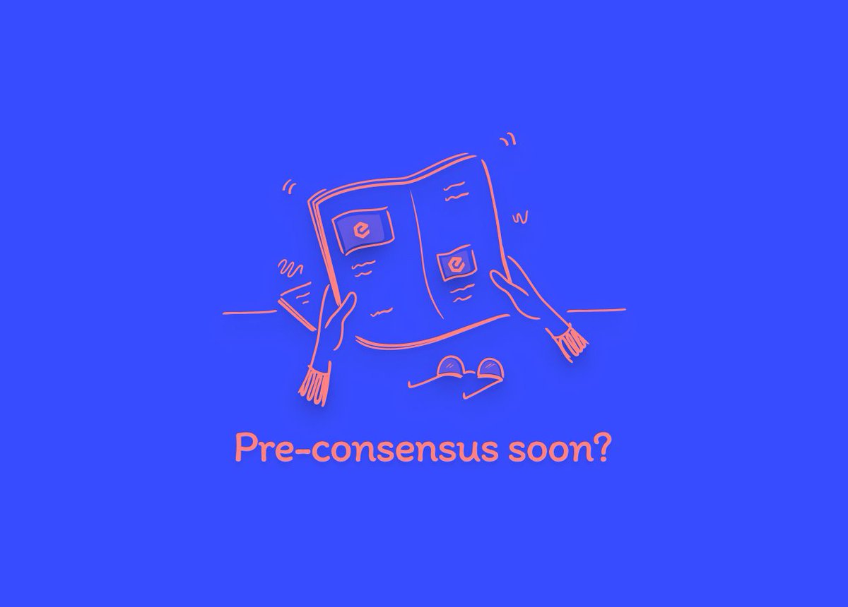 Pre-consensus will be the most important upgrade for the eCash network. You can check the latest development updates at avalanche.cash. In my opinion, it is already an arrow on the bowstring

$XEC
