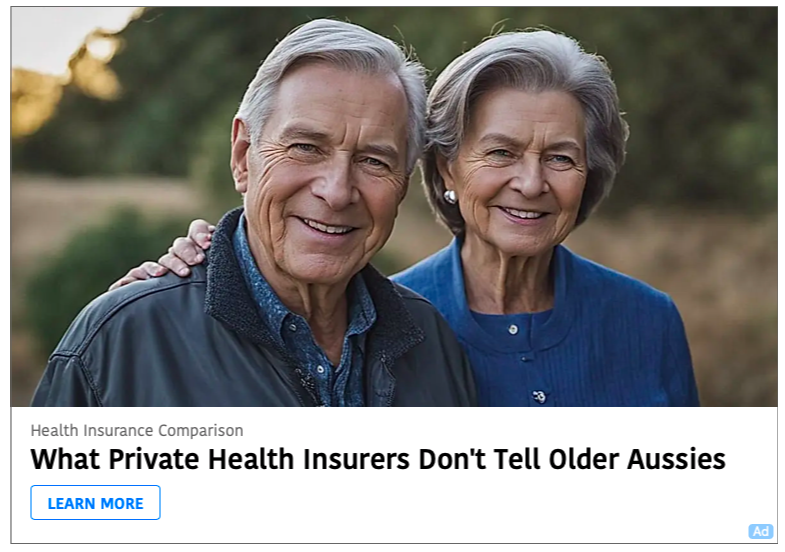 DrJavaBeans's tweet photo. 'What Private Health Insurers Don't Tell Older Aussies' is that they're not covered for all the extra fingers they're growing on their right hand https://t.co/fsXcC0tl3D
