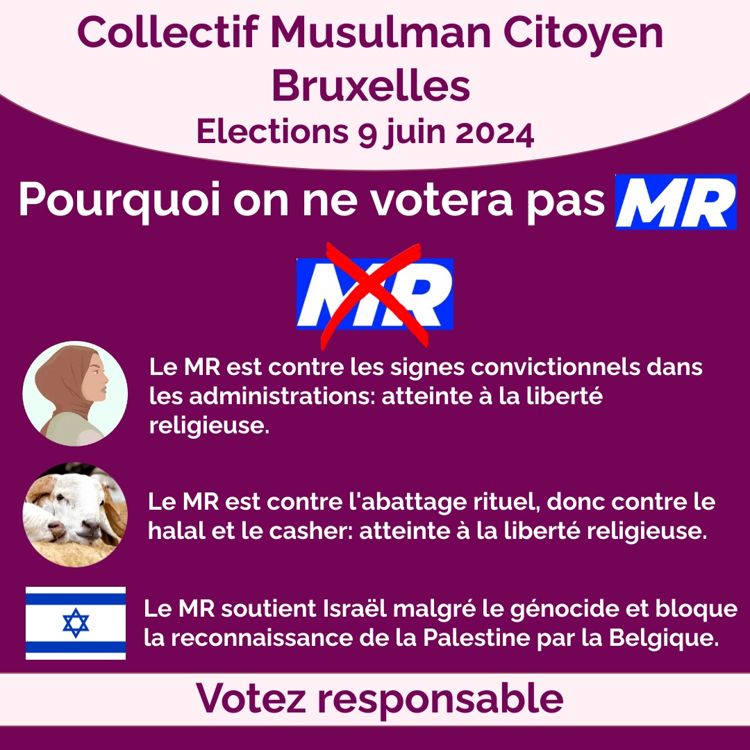 LavissimaB's tweet image. Pour encourager le vote communautaire pour @AhmedLaaouej on invente le Collectif Musulman Citoyen Bruxelles, dont on ne trouve pas trace au Moniteur officiel. Faux tract, faux soutien mais véritable désespoir électoral. #LutteFinale