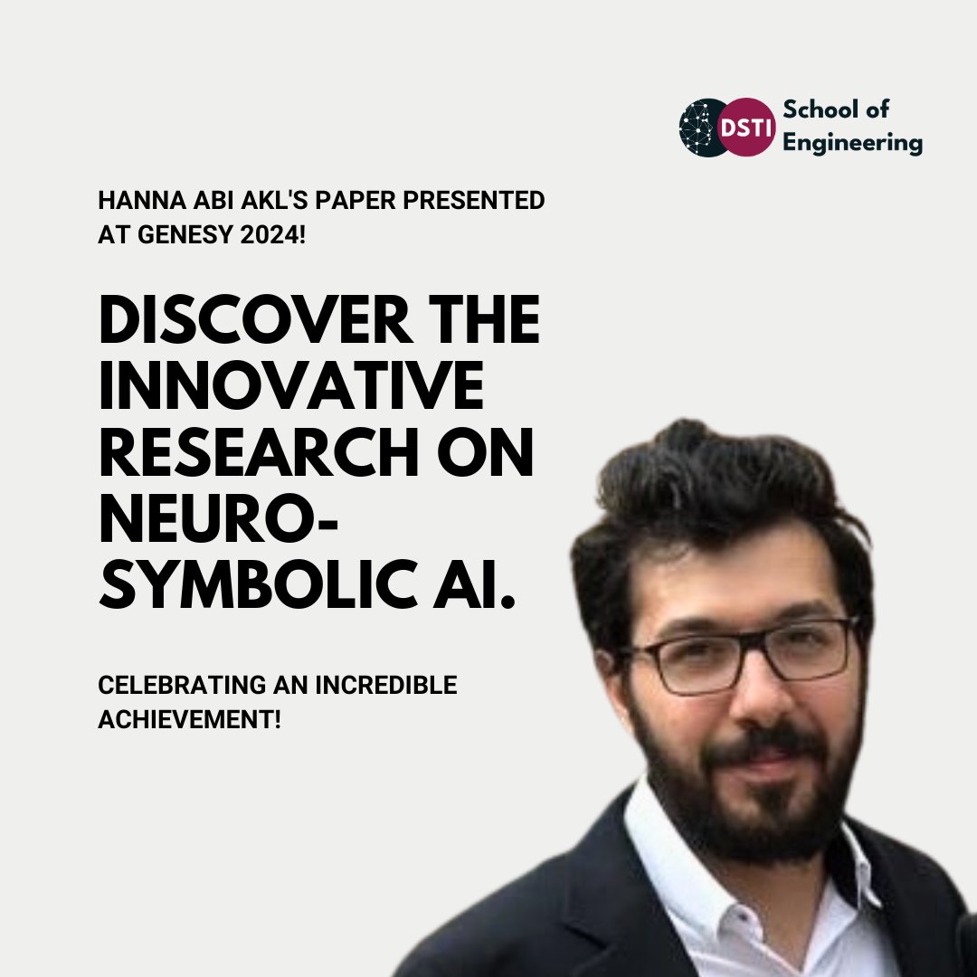 datasciencemsc's tweet image. Hanna Abi Akl's paper on neuro-symbolic AI has been accepted at GeNeSy 2024! 🌐🧠 One of only six papers selected, it presents a novel methodology for generating synthetic data using an LLM agent. hannaabiakl.github.io/talks/HannaAbi… #DSTI #AI #Innovation #Research #ESWC2024 🚀📊✨
