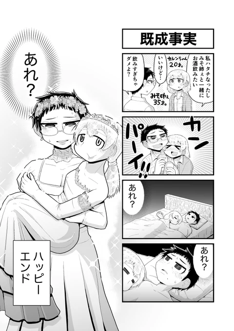 #みそ姉ぇはお年頃
ほんっとうにこれでもうみそ姉ぇシリーズは再掲できるやつ全部出し切ったので終わりです 
