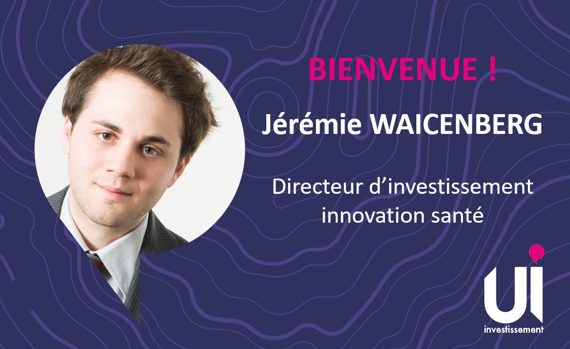 UI Investissement (@ui_invest) on Twitter photo ★彡 🅑🅘🅔🅝🅥🅔🅝🅤🅔 彡★
👉 <a href="/waicen_j/">Jeremie Waicenberg</a> rejoint l’équipe Majycc Innovation Santé d'<a href="/ui_invest/">UI Investissement</a> en qualité de directeur d'investissement innovation santé. ★彡 🅑🅘🅔🅝🅥🅔🅝🅤🅔 彡★
👉 <a href="/waicen_j/">Jeremie Waicenberg</a> rejoint l’équipe Majycc Innovation Santé d'<a href="/ui_invest/">UI Investissement</a> en qualité de directeur d'investissement innovation santé.