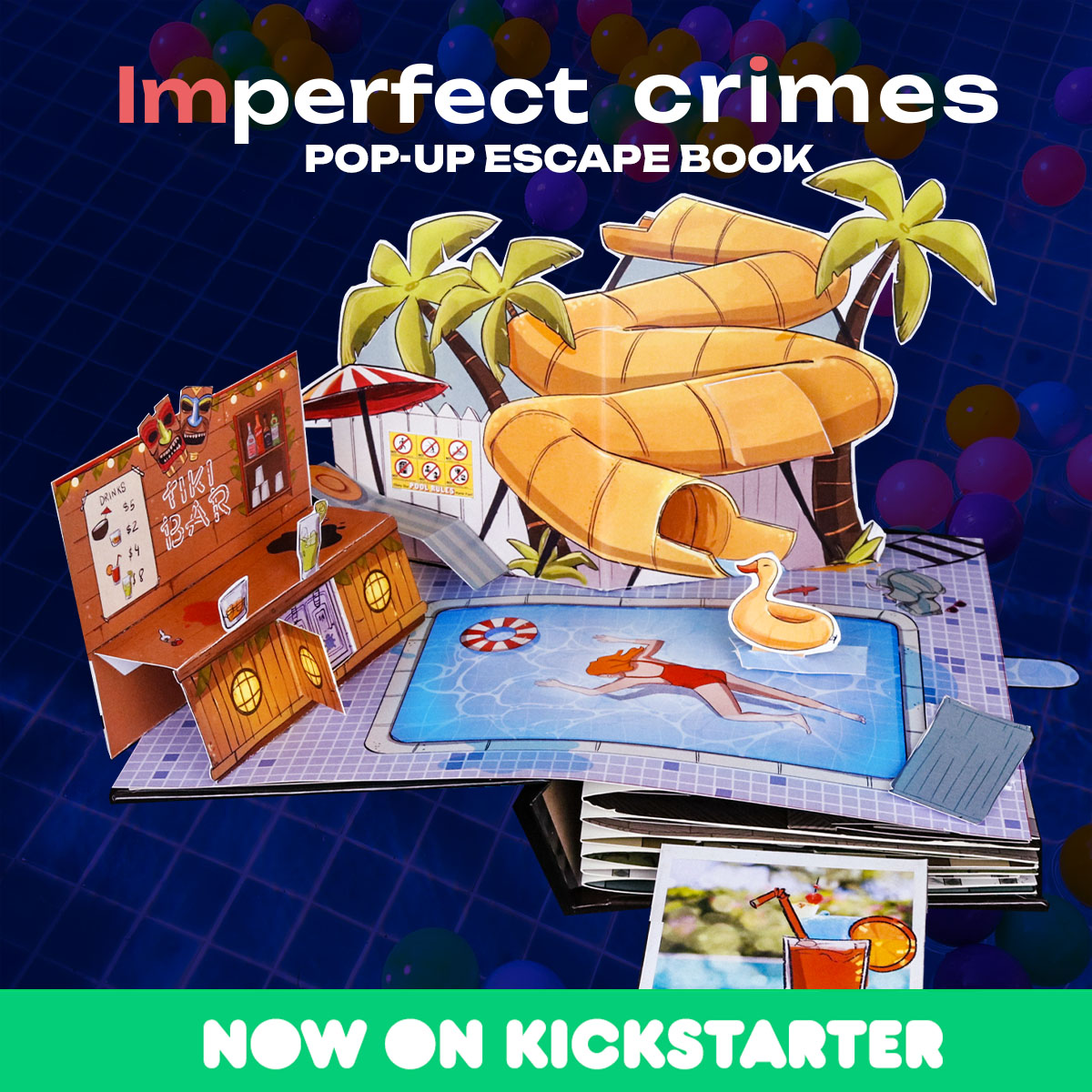 KeyEnigma's tweet image. We start with the new Imperfect crimes campaign! We are super excited about this new project, new and crazy scenarios where different crimes have been committed, will you be able to solve it?
Remember that during the first 24 hours you can access the early bird!
