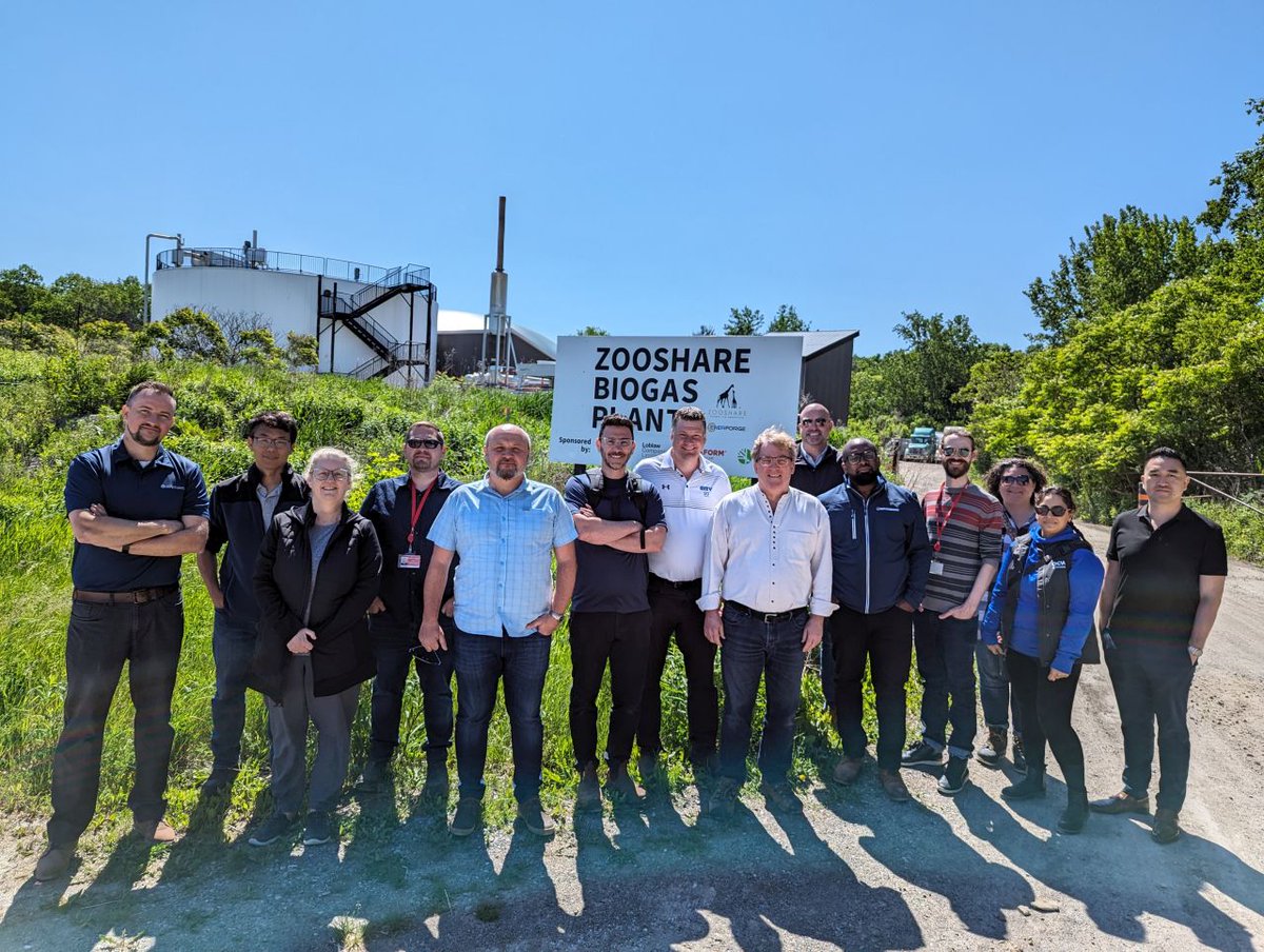 Great to have the team from <a href="/OCWAnews/">OCWA</a> join us for a tour of the ZooShare Biogas plant last week! We discussed sustainable waste management and how biogas transforms organic waste into renewable energy. #Biogas #RenewableEnergy #Sustainability #CleanEnergy #CleanWater