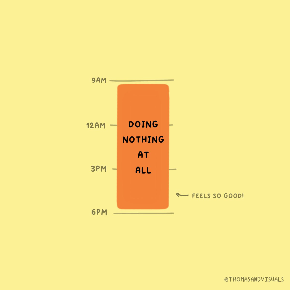 thomasandvisual's tweet image. Sometimes the best days are the ones where we intentionally do nothing.