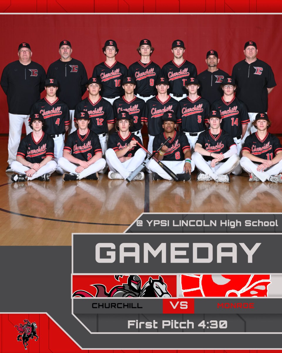 Churchill Athletics (@churchillgames) on Twitter photo Boys Baseball today v Monroe @ Ypsilanti Lincoln High School. First Pitch 4:30...LETS GO! <a href="/CHS_Chargers/">Churchill Chargers</a> <a href="/LivoniaDistrict/">Livonia Schools</a> Boys Baseball today v Monroe @ Ypsilanti Lincoln High School. First Pitch 4:30...LETS GO! <a href="/CHS_Chargers/">Churchill Chargers</a> <a href="/LivoniaDistrict/">Livonia Schools</a>