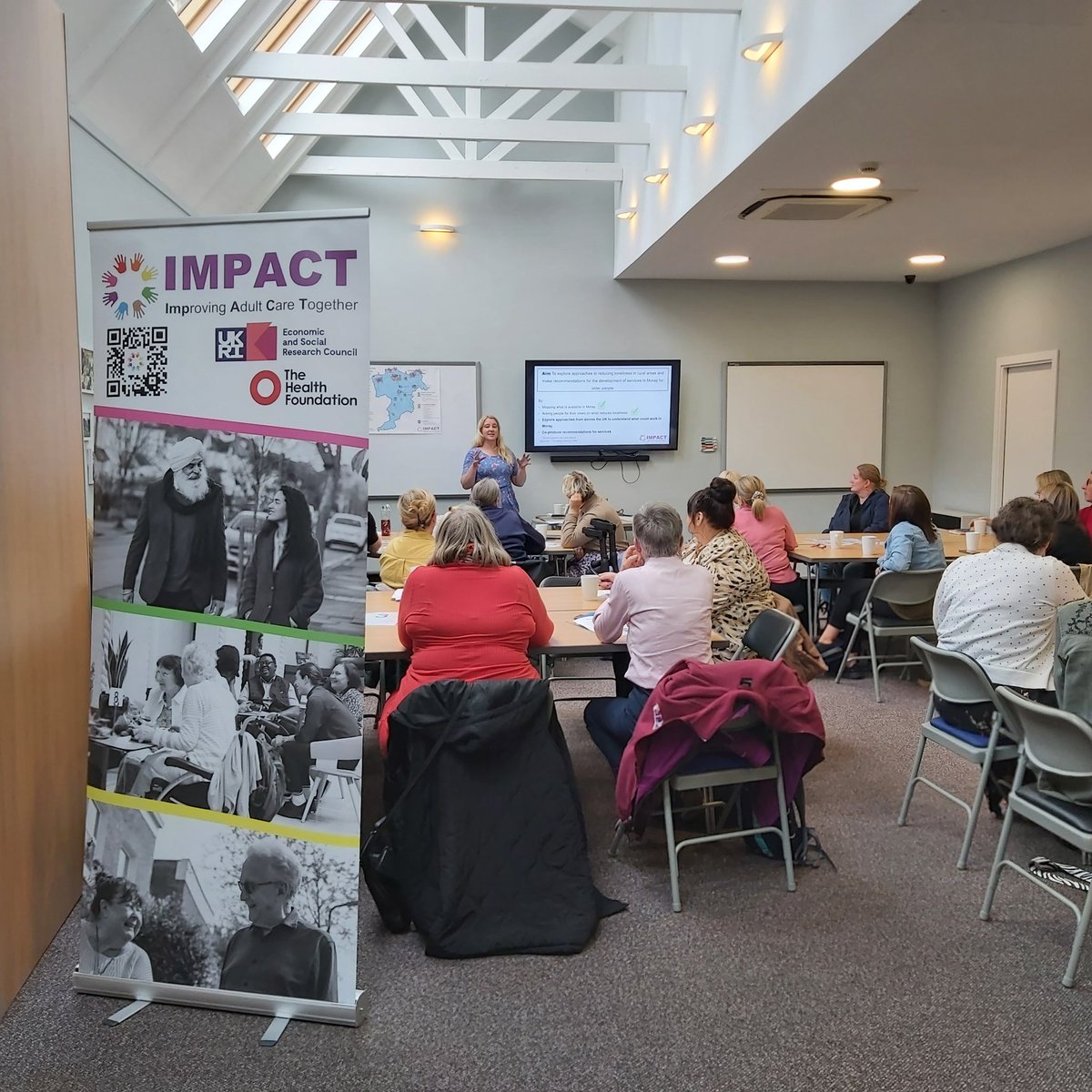 Sharing findings from <a href="/ImpAdultCare/">IMPACT</a>  Loneliness and older people project with Moray HSCP and voluntary services
