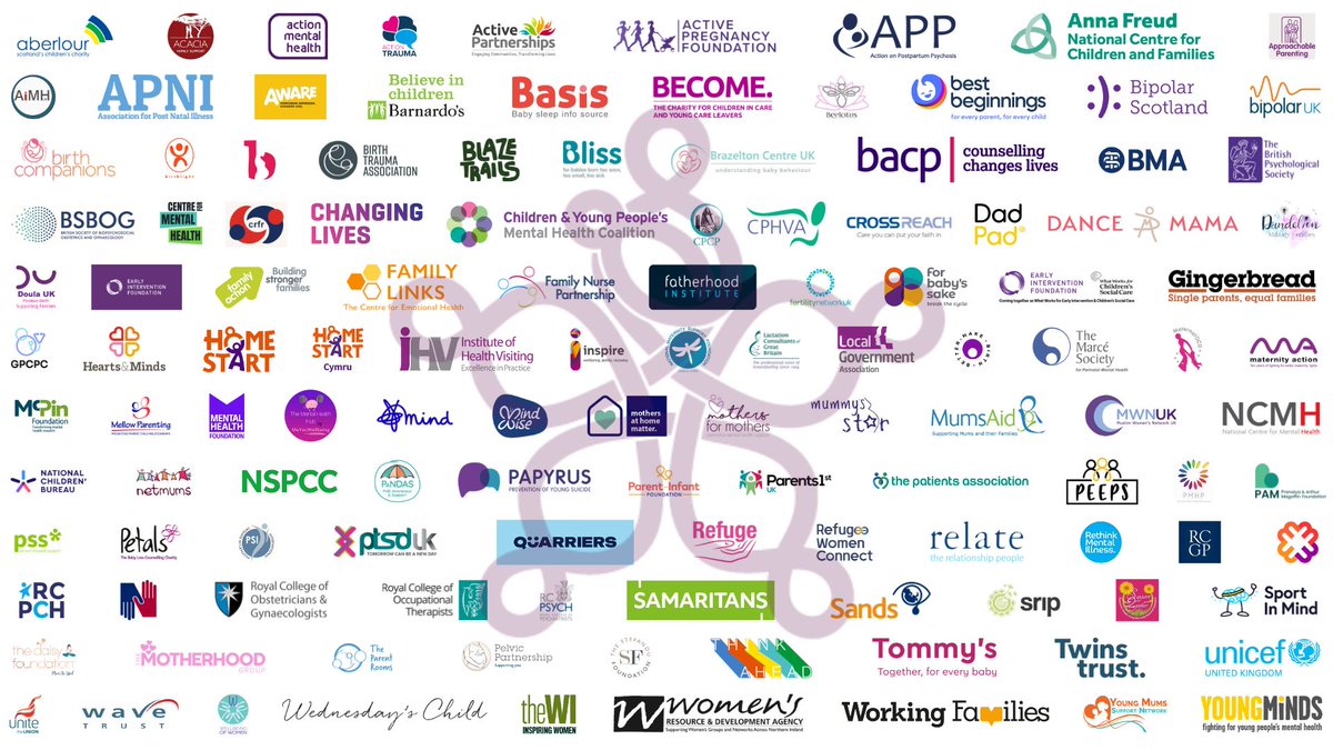 The MMHA is a UK-wide charity and network of 130 organisations, parents, and clinicians dedicated to ensuring all women and families impacted by #PerinatalMentalHealth problems have access to high-quality, compassionate care and support. Find out more: maternalmentalhealthalliance.org/about-us