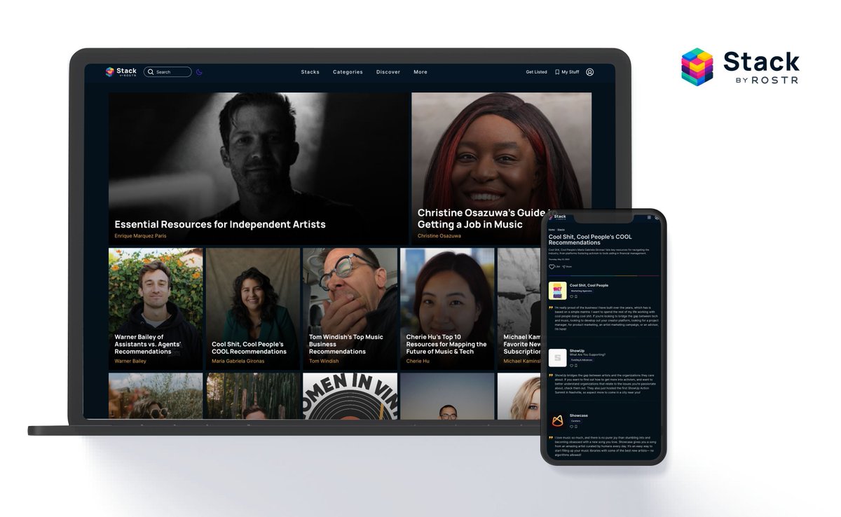 achickwitbeatz's tweet image. Rostr launches &apos;Stack&apos; directory of music tools and resources musically.com/2024/05/29/ros… #Rostr #musictools