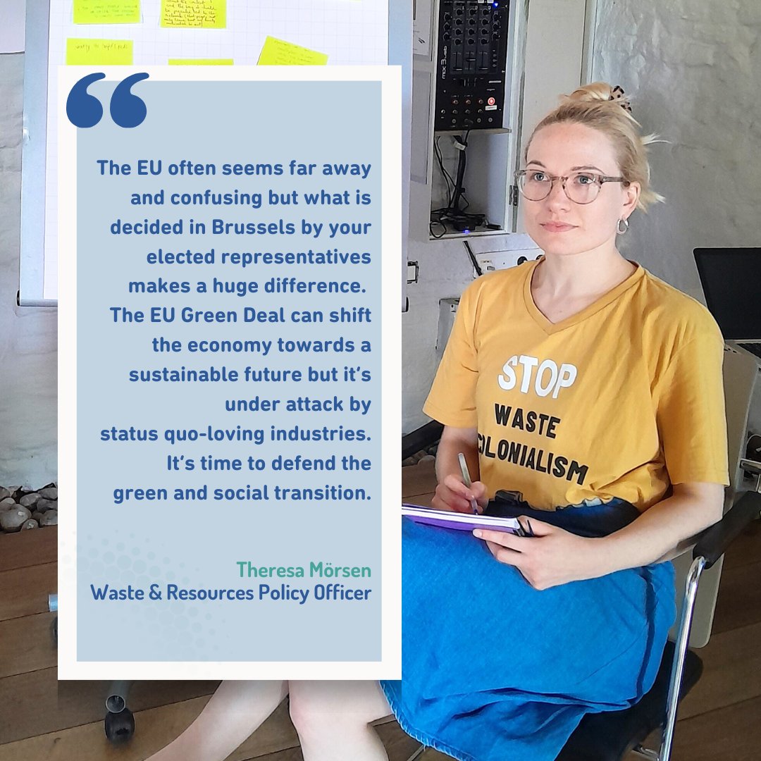 From prioritising respect for planetary boundaries to ensuring no one is left behind by our policies and actions, there are a lot of EU-level decisions that have a great impact on our everyday lives. It's important to vote 🗳️

#EP2024 #PledgeforazerowasteEurope