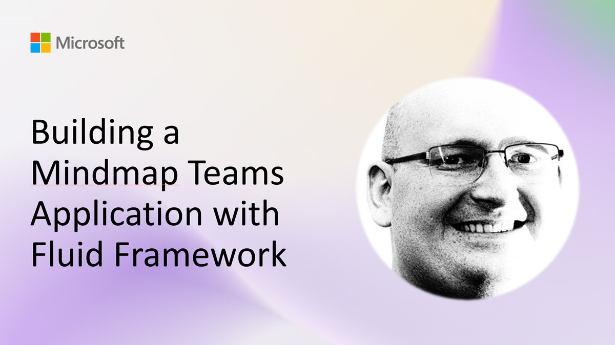 Microsoft365Dev's tweet image. 💡 Dive into building a Mindmap Microsoft Teams Application 

Let @petkir_at show you how to utilize Fluid Framework!

📺 Watch now → msft.it/6016YoyEM

#MicrosoftTeams #FluidFramework #Microsoft365Dev