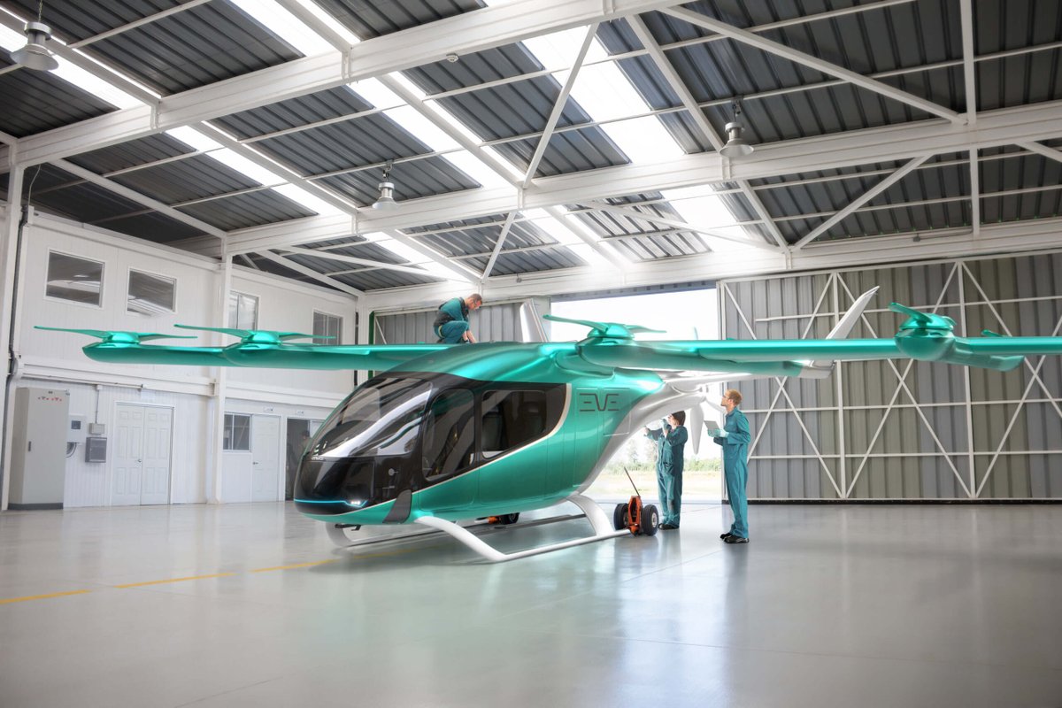 Eve Air Mobility names Latecoere as supplier for #eVTOL doors: latecoere.aero/en/eve-air-mob…
Photo credit: <a href="/EveAirMobility/">Eve Air Mobility</a>